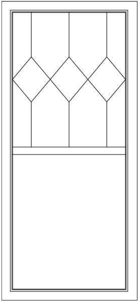 Grille Options - Custom Pattern (Example 2)