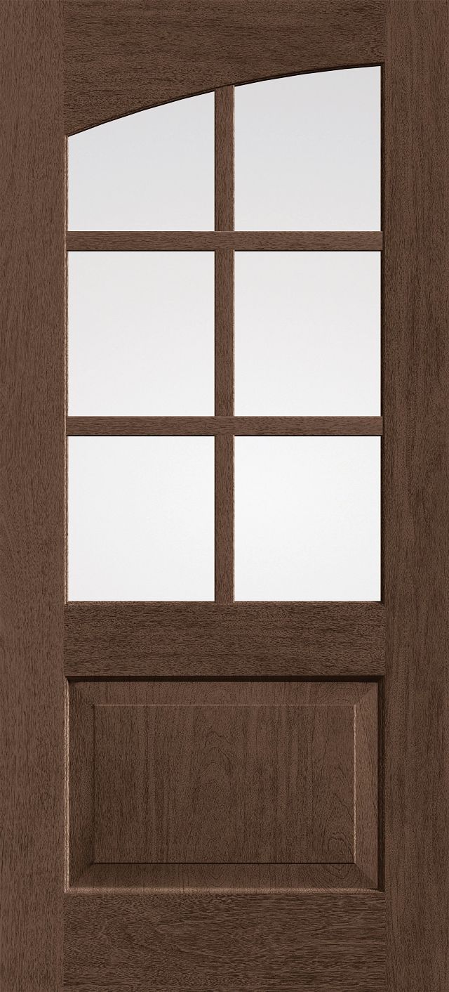 2/3-Lite Common Arch Left 6-Lite