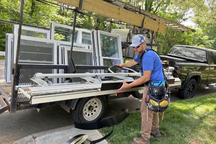 Installer and Truck