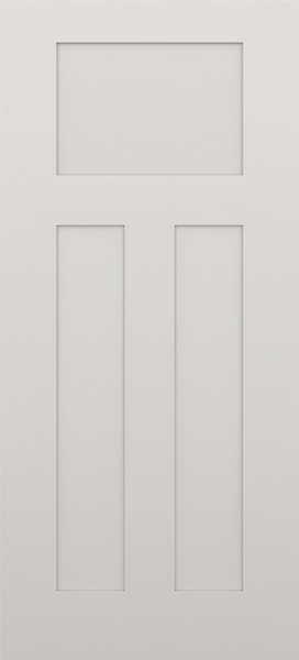 Doors without Glass - 3 Panel Shaker Craftsman