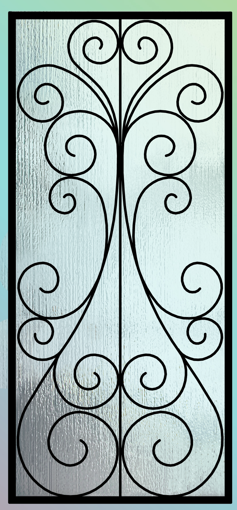 Decorative Glass Options - Camelia