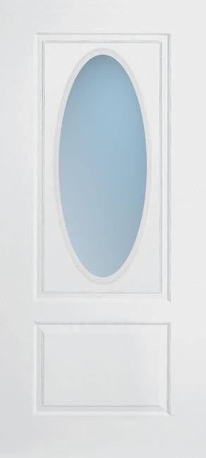 Doors with Glass - 1 Panel 3/4 Oval Elite