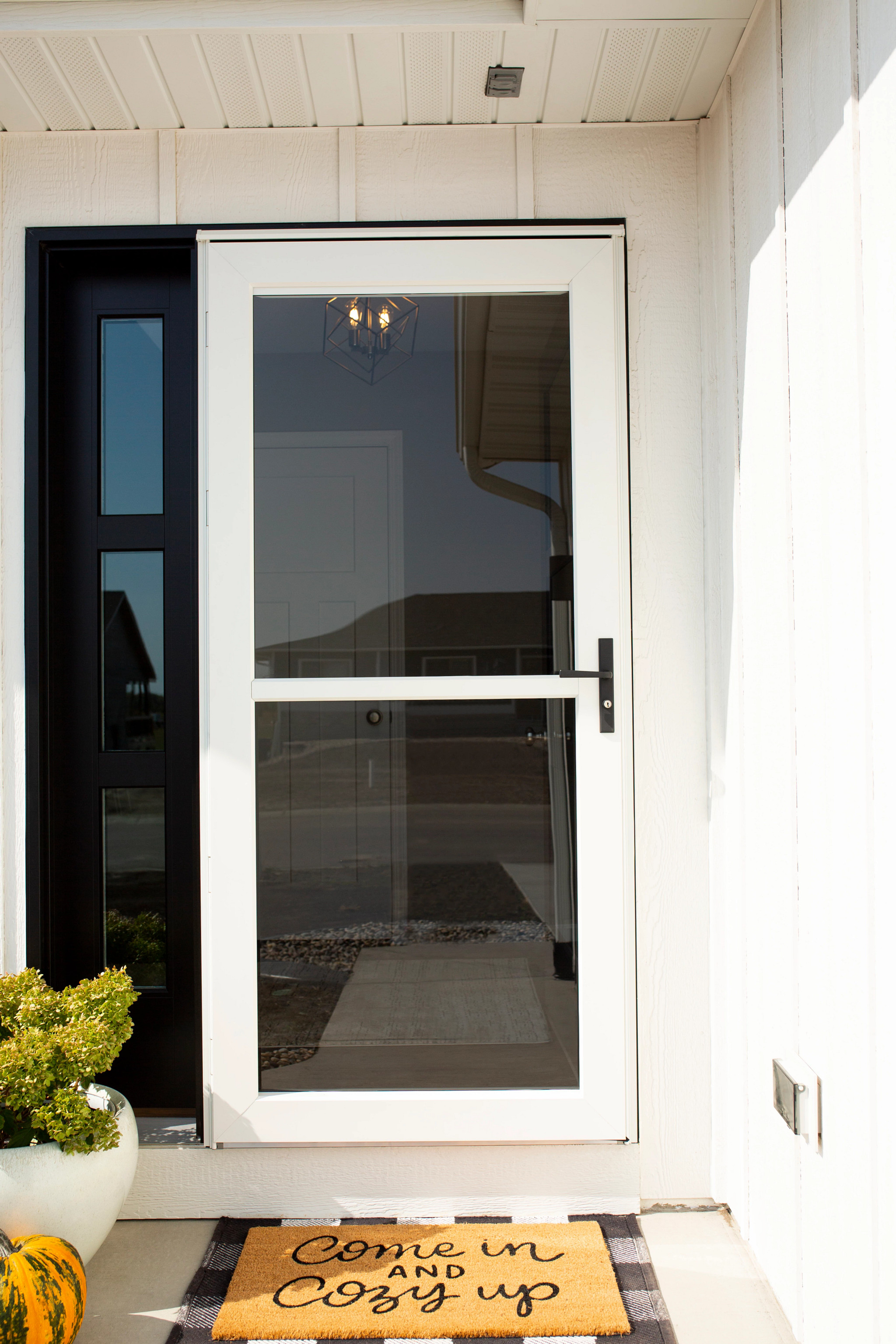 Larson Platinum Collection Storm Doors with Retractable Screen