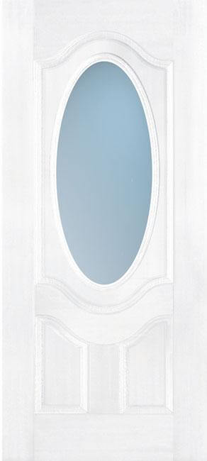 Doors with Glass - 2 Panel 3/4 Oval Deluxe