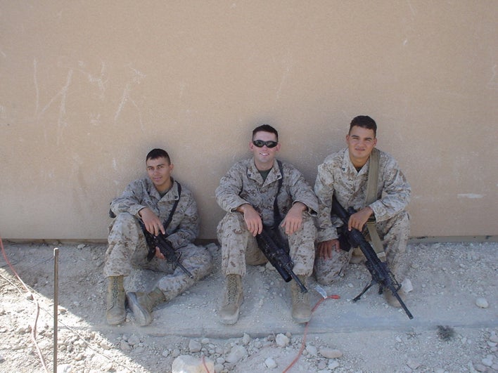 Ramon with service brothers Ramon with service brothers