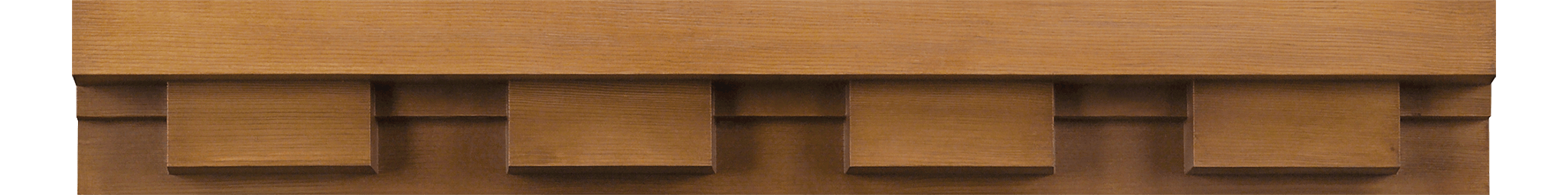 4-Block Dentil Shelf