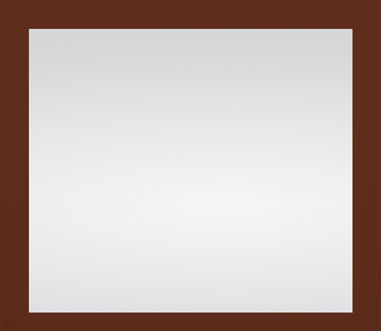 Transoms - Chestnut Clear Square