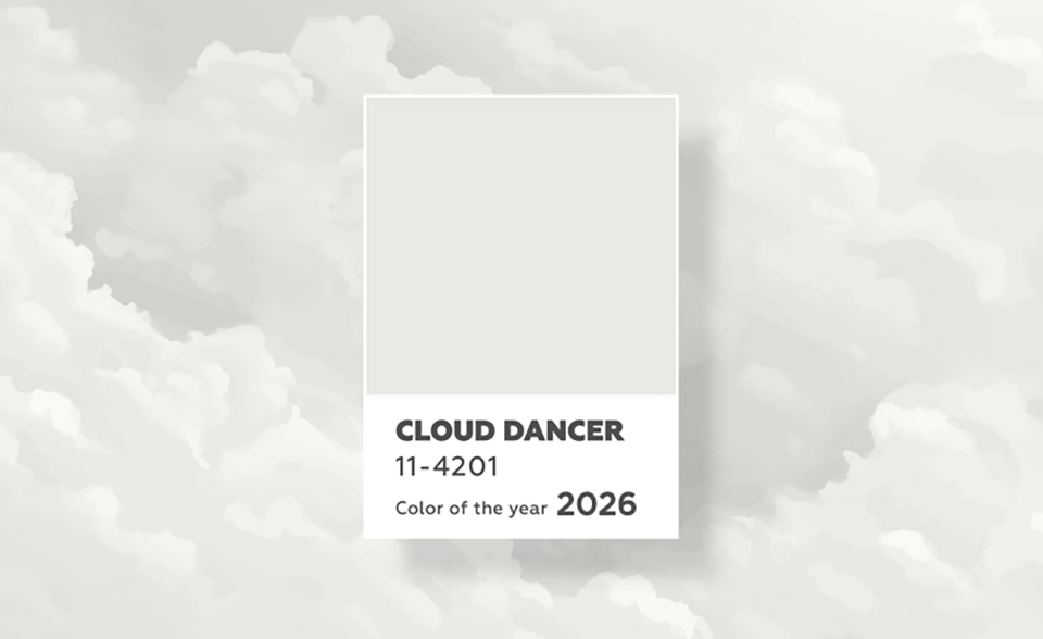 Pantone's Color of the year 2026: Cloud White