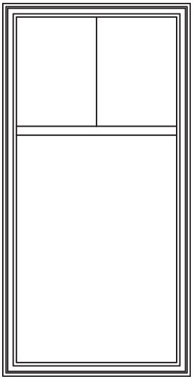 Direct Set Grille Options - Custom Plaza with 2" Bar