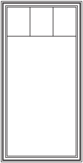 Direct Set Grille Options - Single Plaza