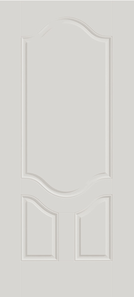 Doors without Glass - 3 Panel 3/4 Deluxe