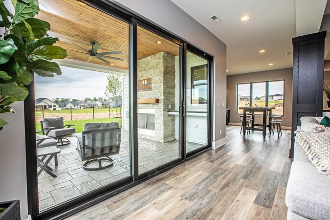 Wood-Clad Sliding Patio Doors | Window World of Des Moines