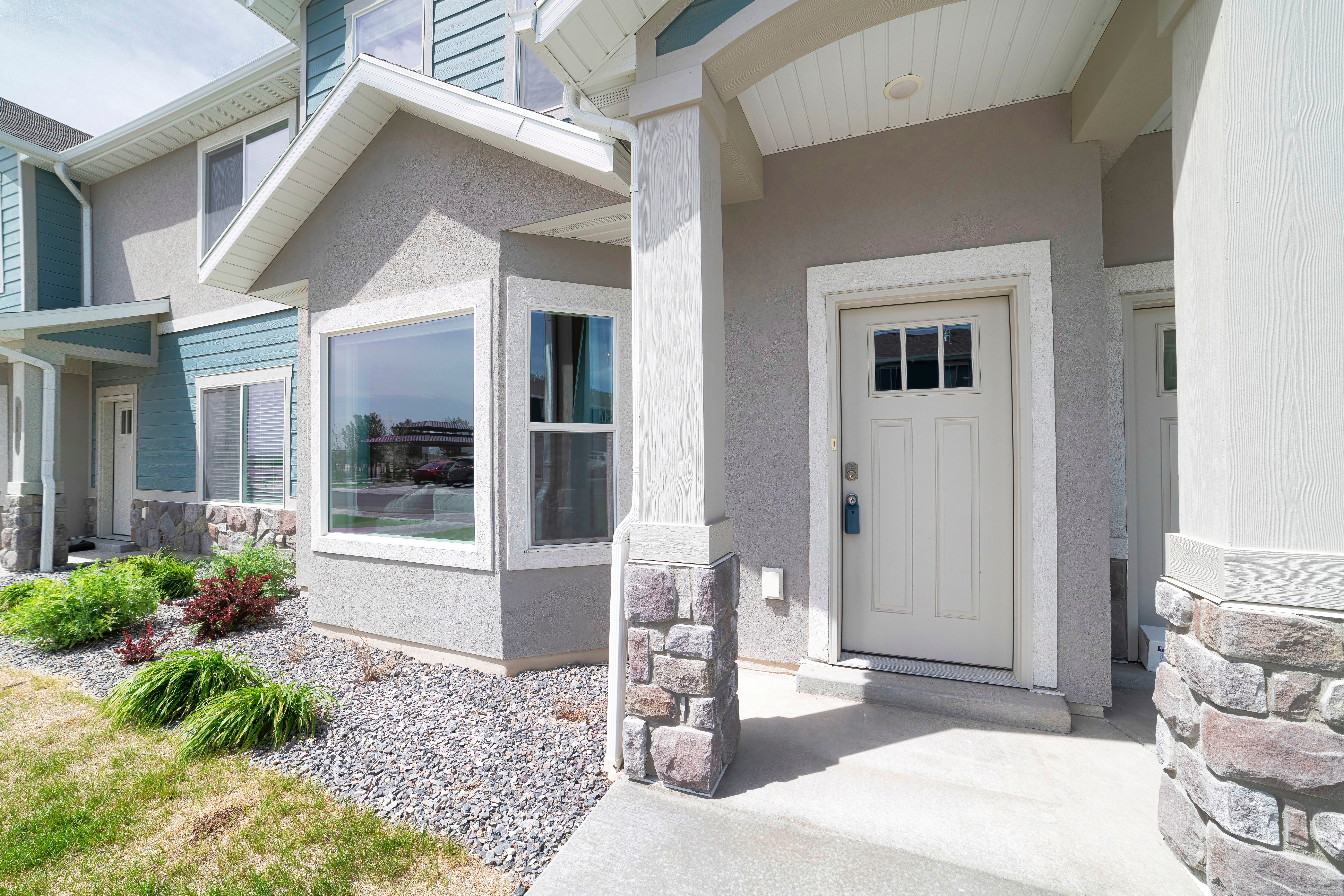 Cloud Dancer Entry Door