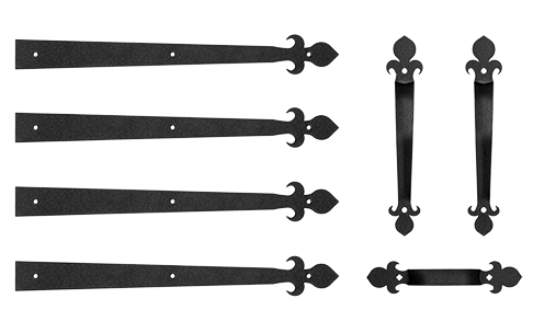 Decorative Hardware Kits - Fleur-de-Lis