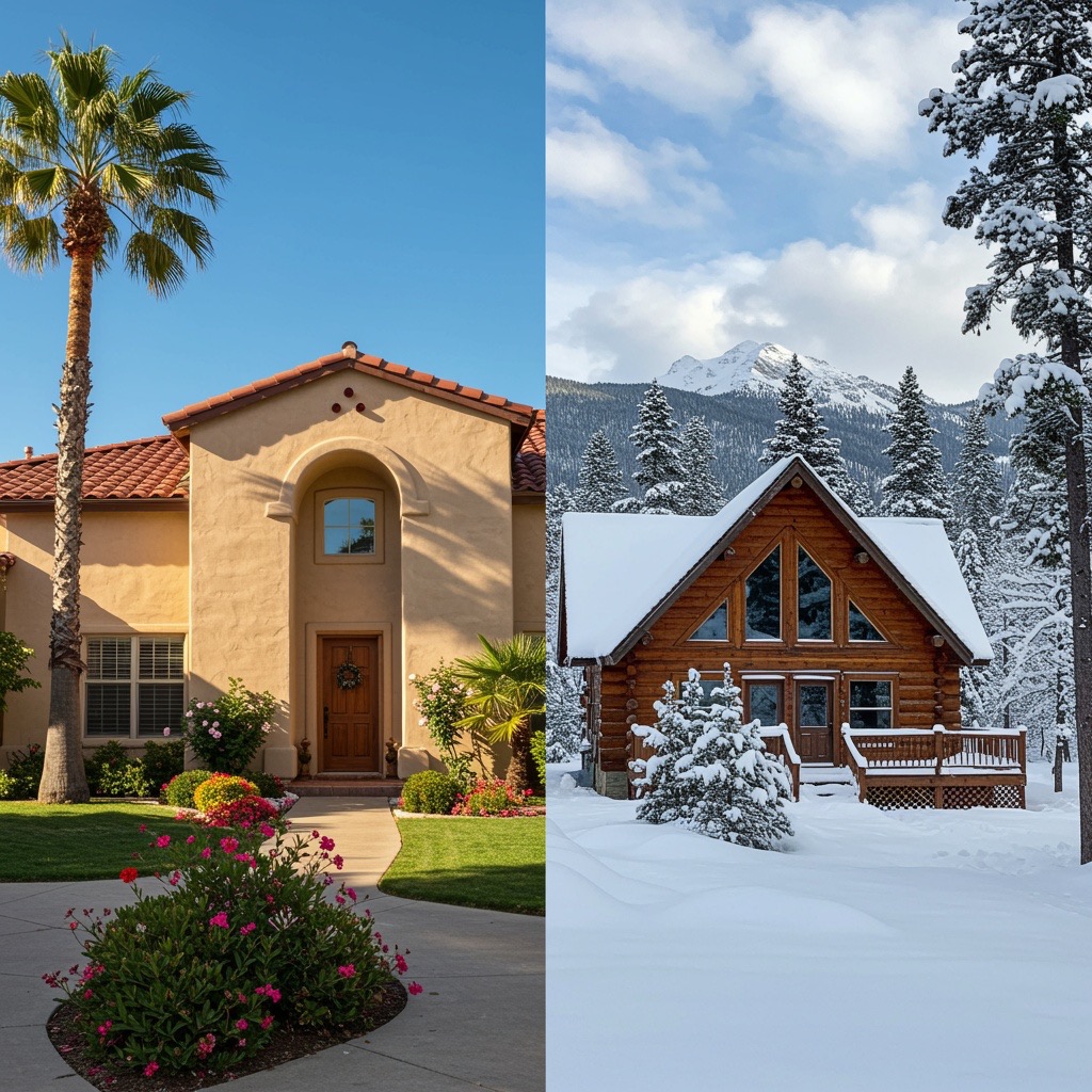 Different climates and windows