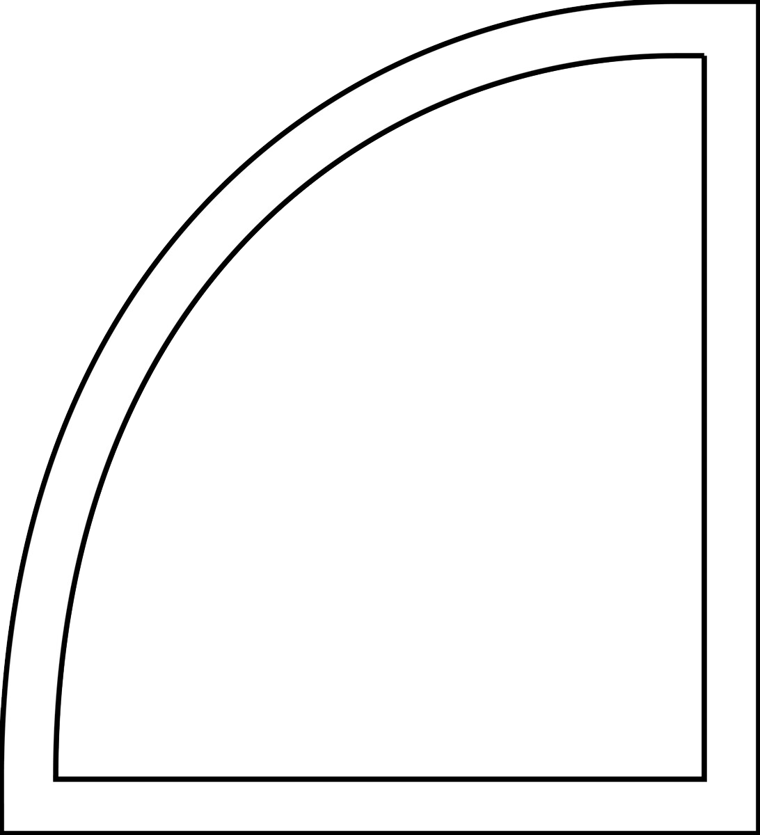 Shape Options - Quarter Round