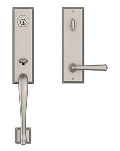 Del Mar Egress Handleset, With Federal Lever