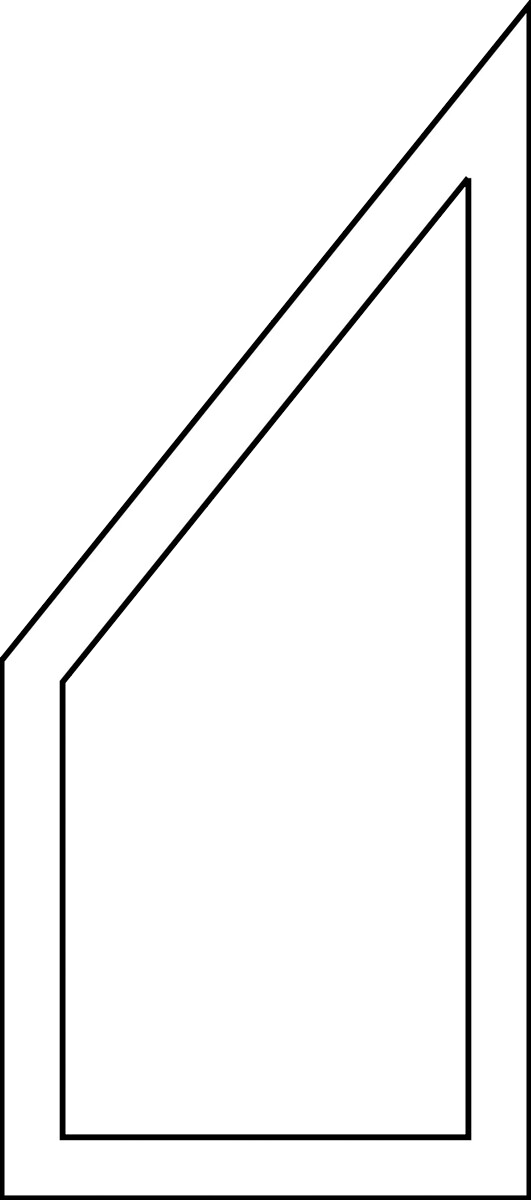 Shape Options - Triangle with Leg