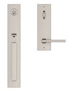 Santa Cruz Egress Handleset, With Square Lever