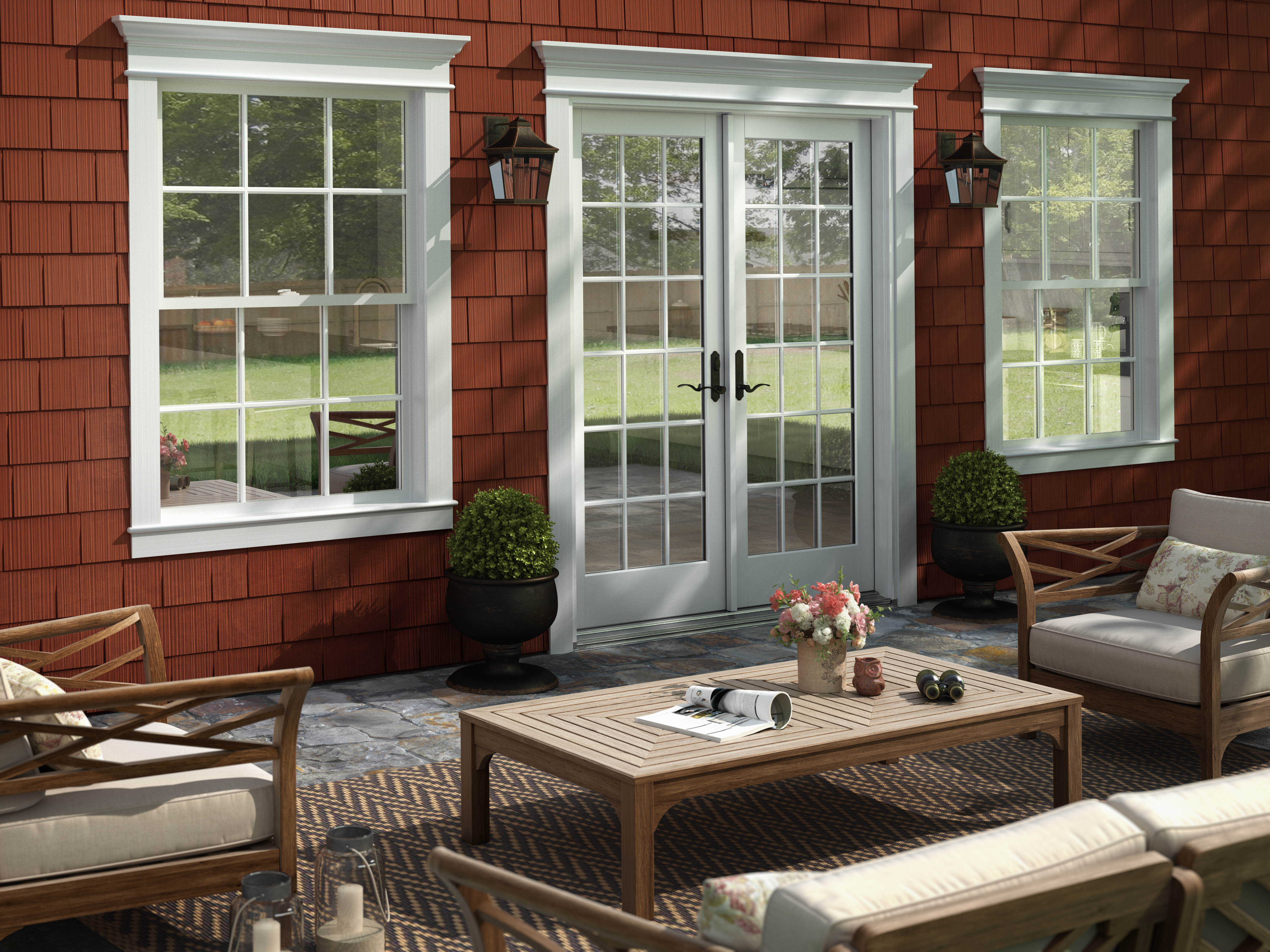 Window World Hinged Patio Doors