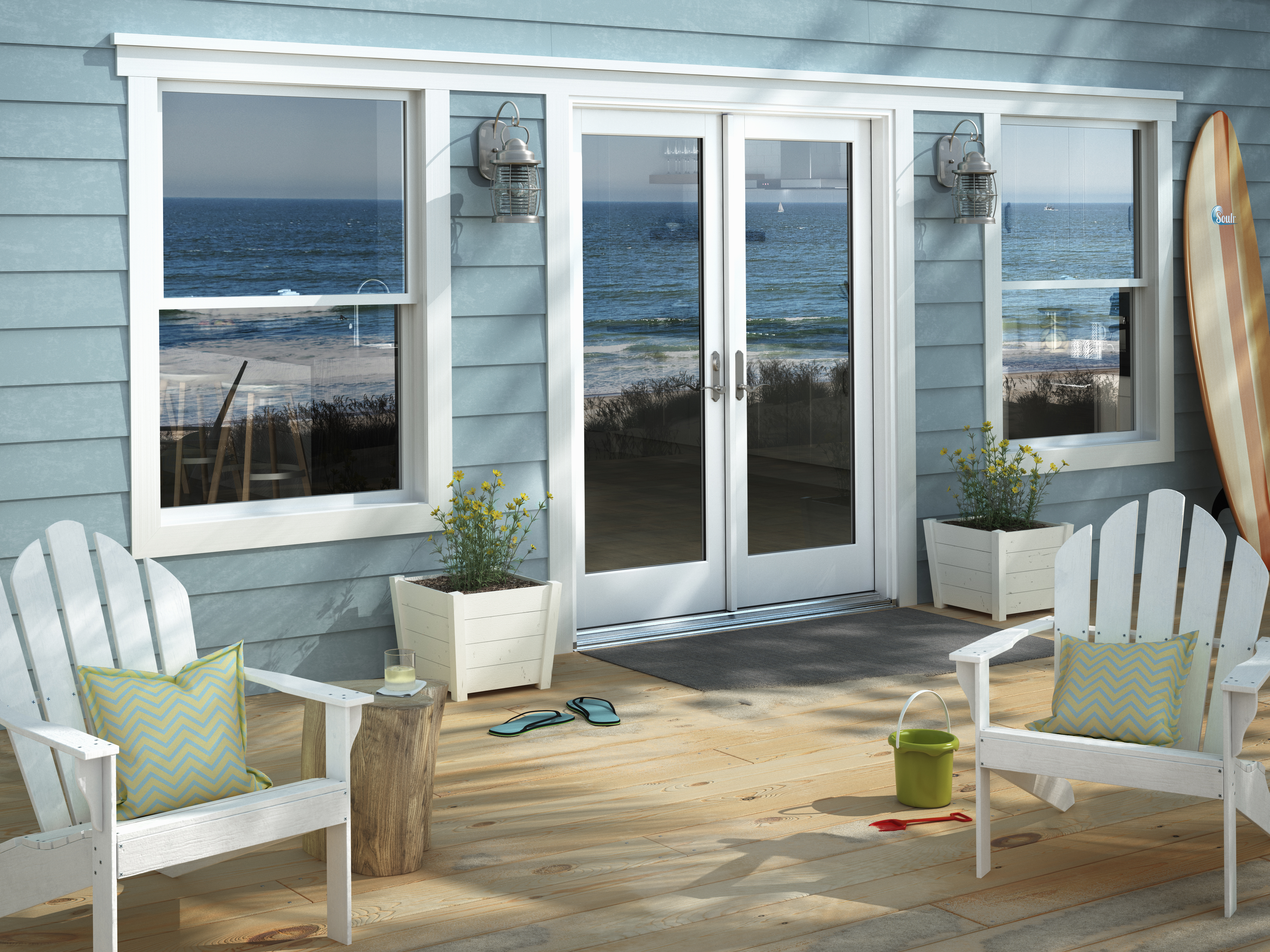 Window World Hinged Patio Doors