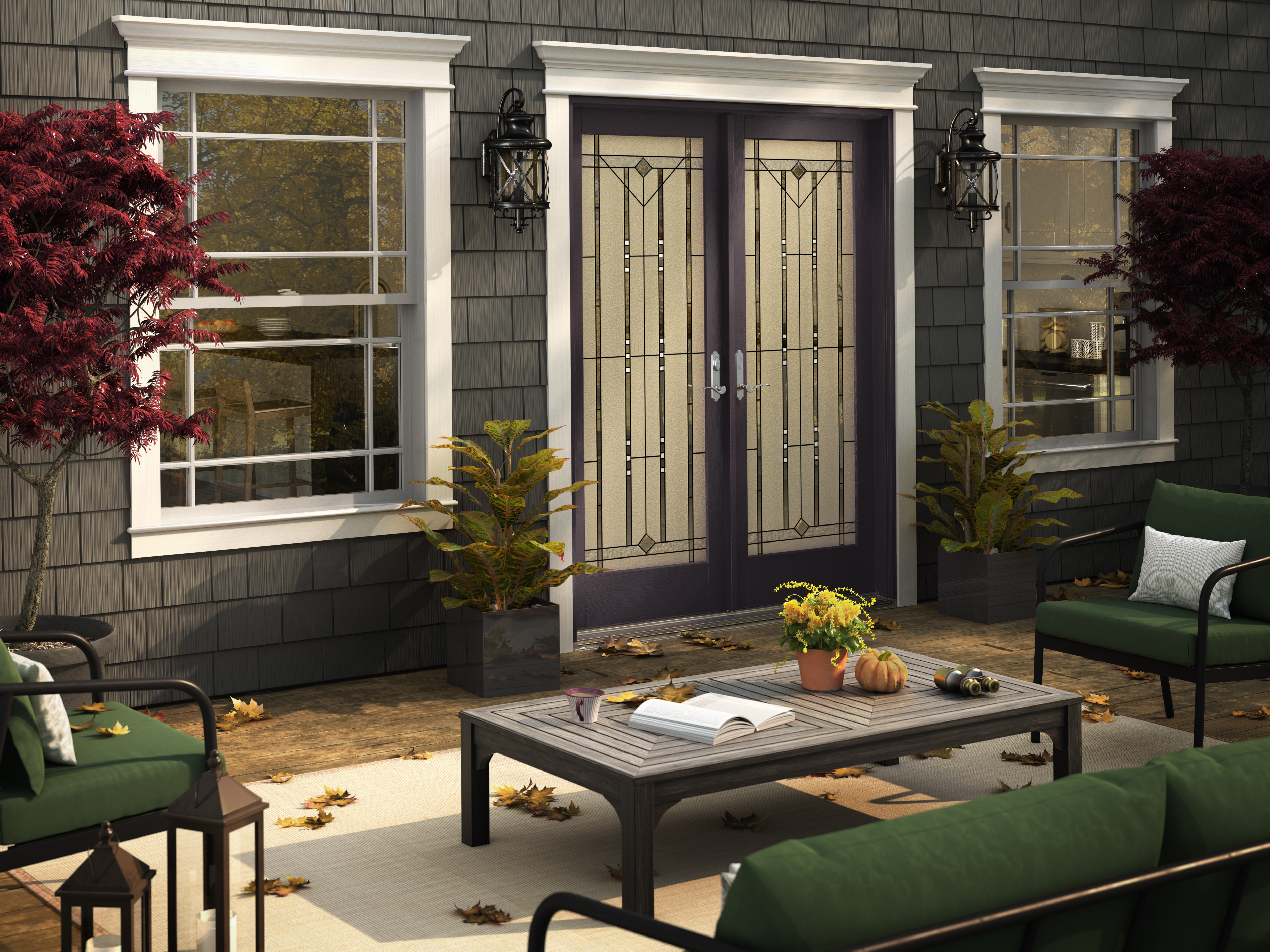 Window World Hinged Patio Doors