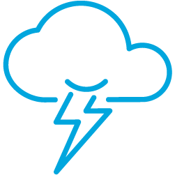 Protects against storms and debris