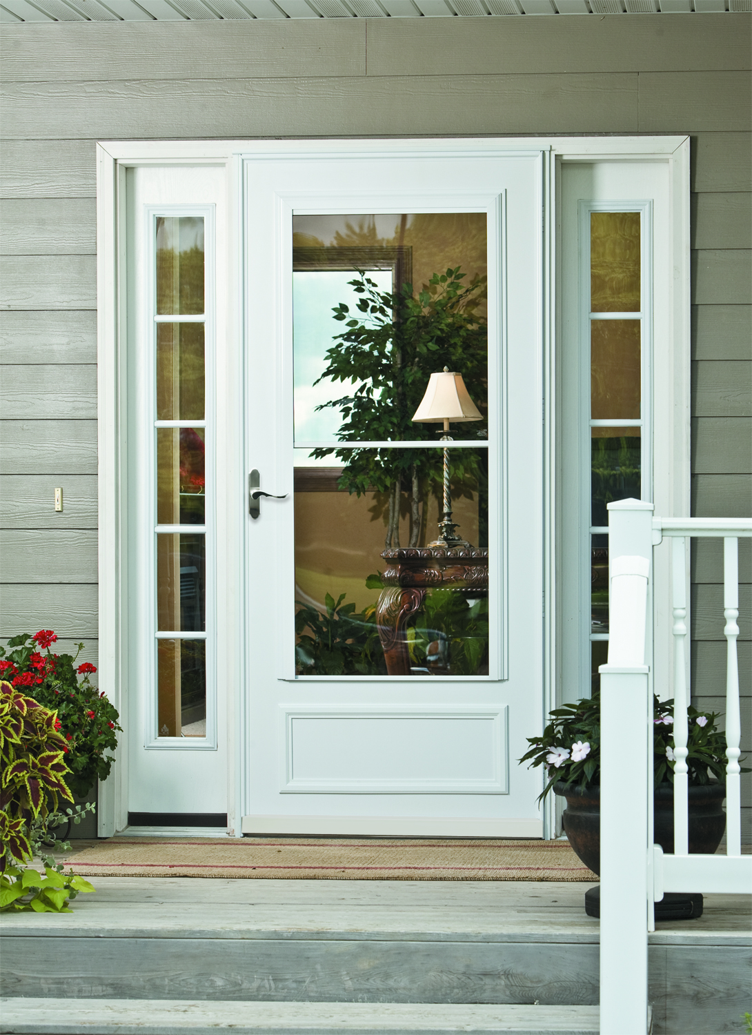 Window World Retractable Screen Storm Door