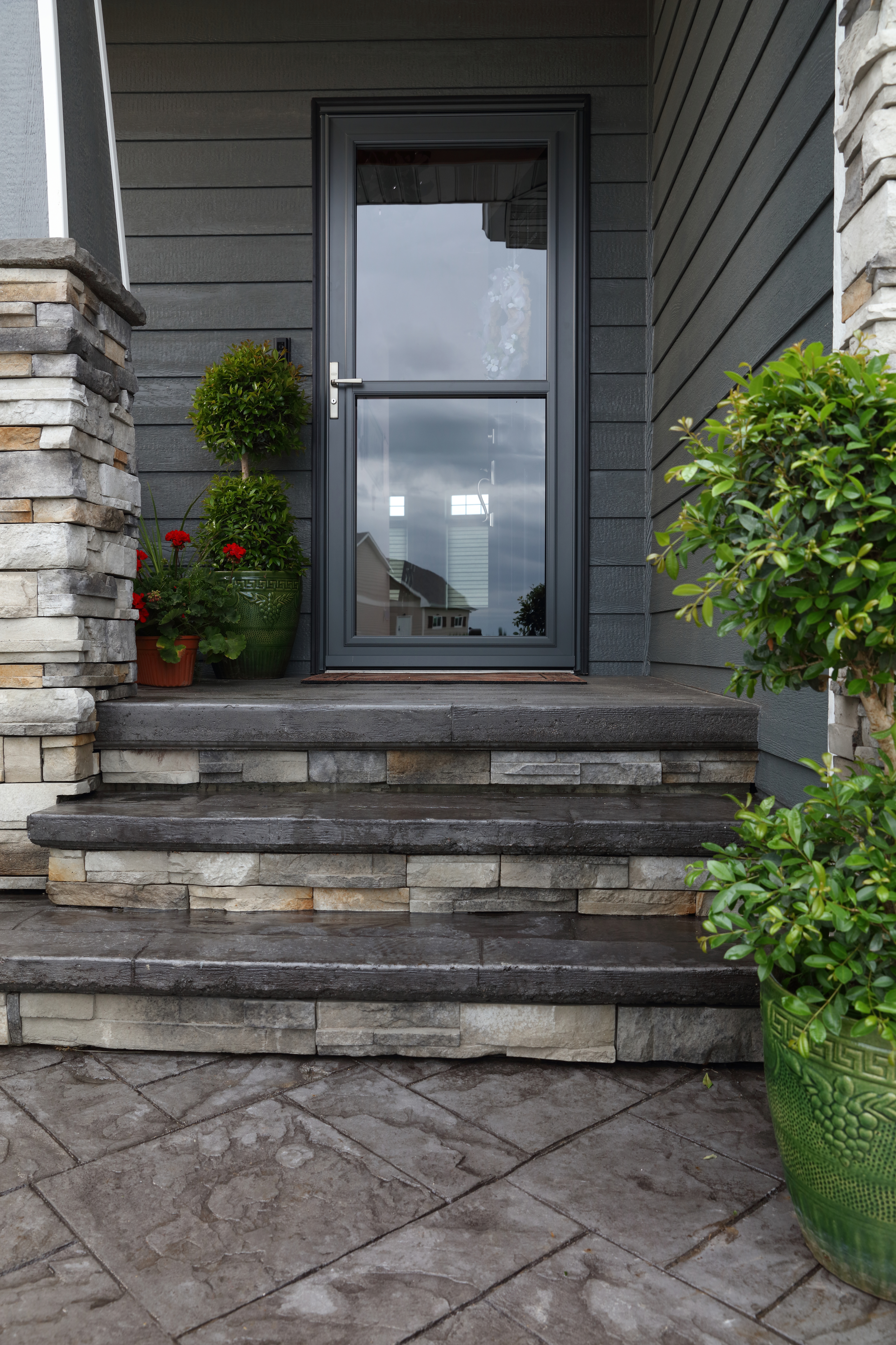 Window World Retractable Screen Storm Door