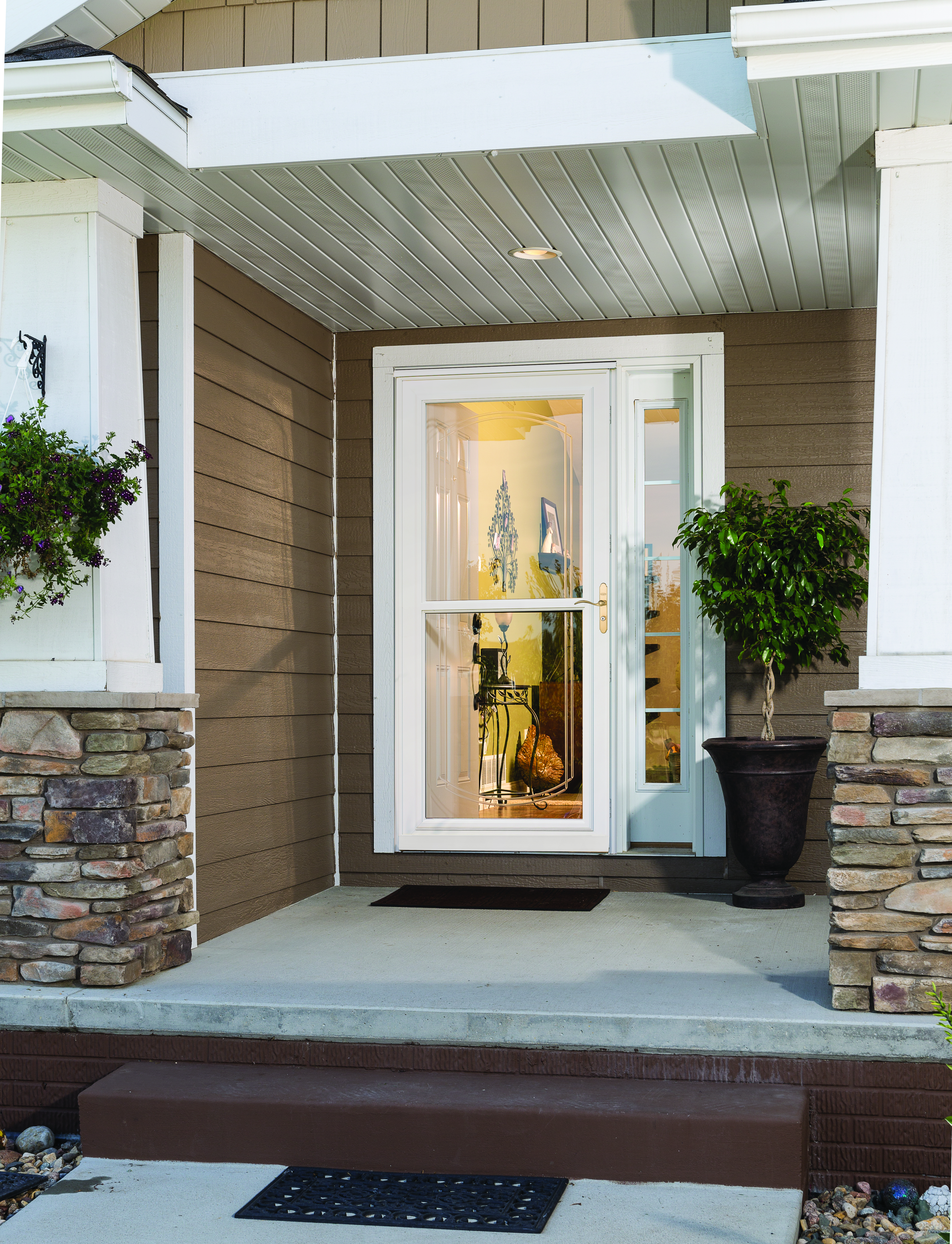 Window World Retractable Screen Storm Door