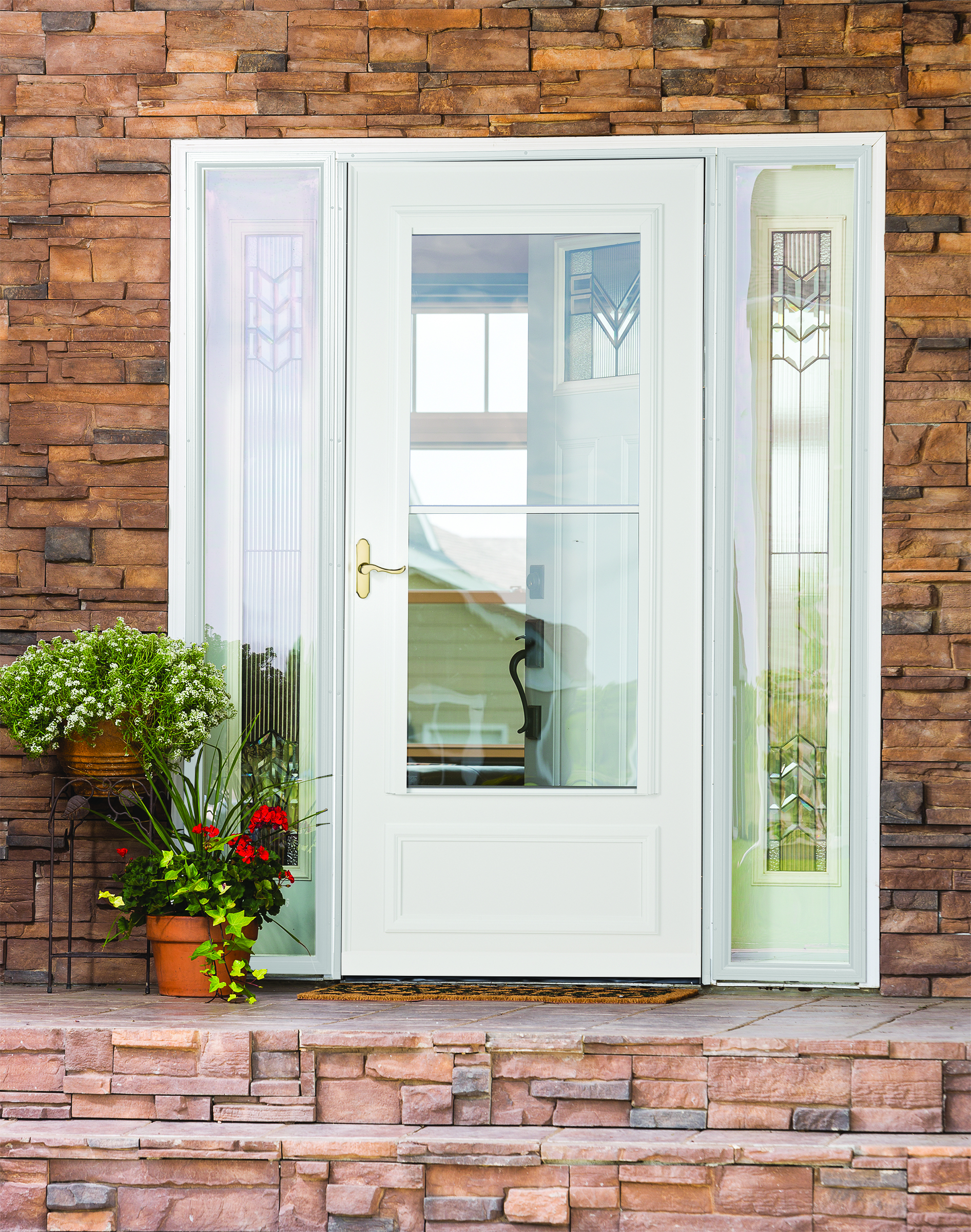 Window World Retractable Screen Storm Door