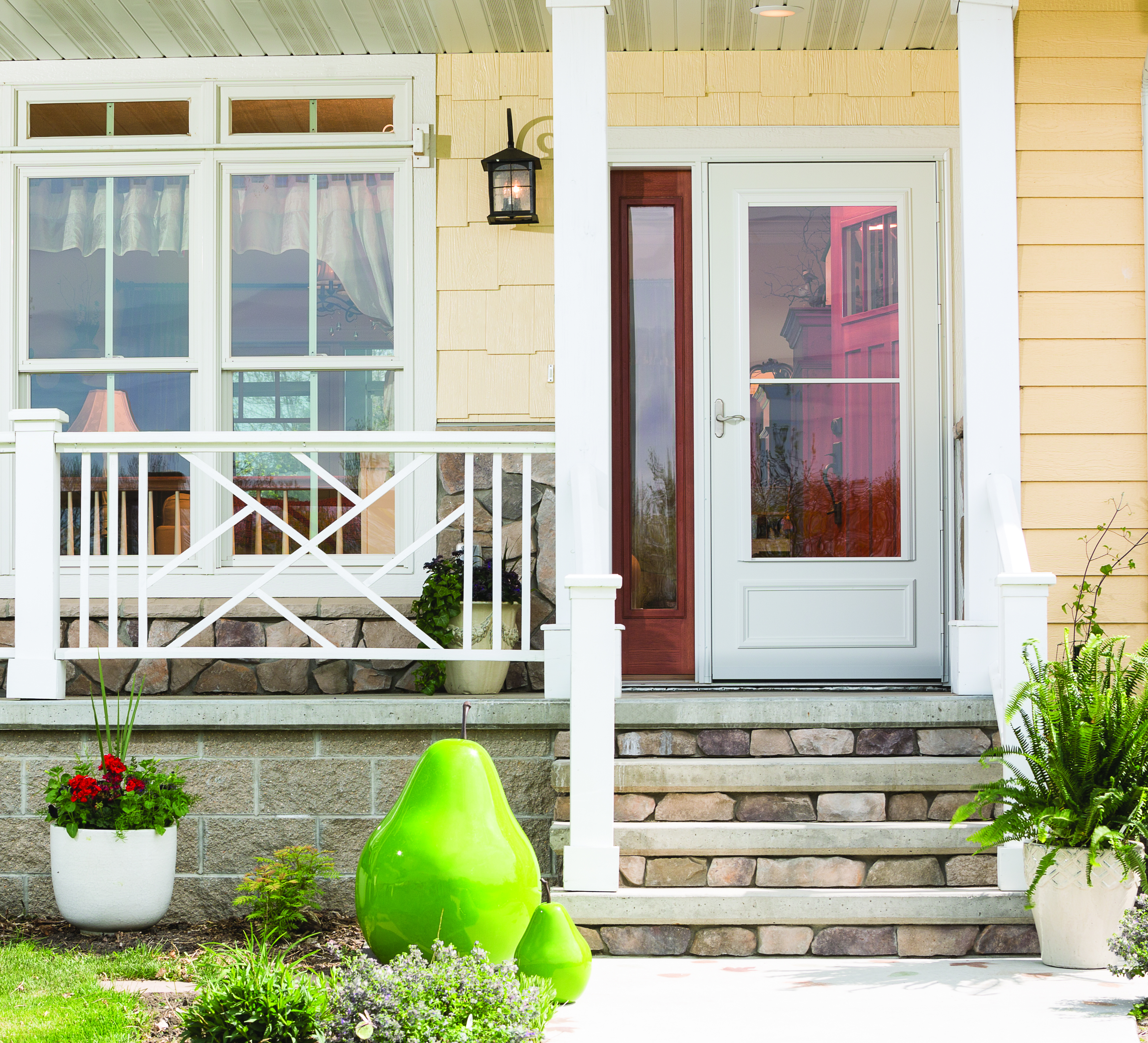 Window World Ventilating Storm Door