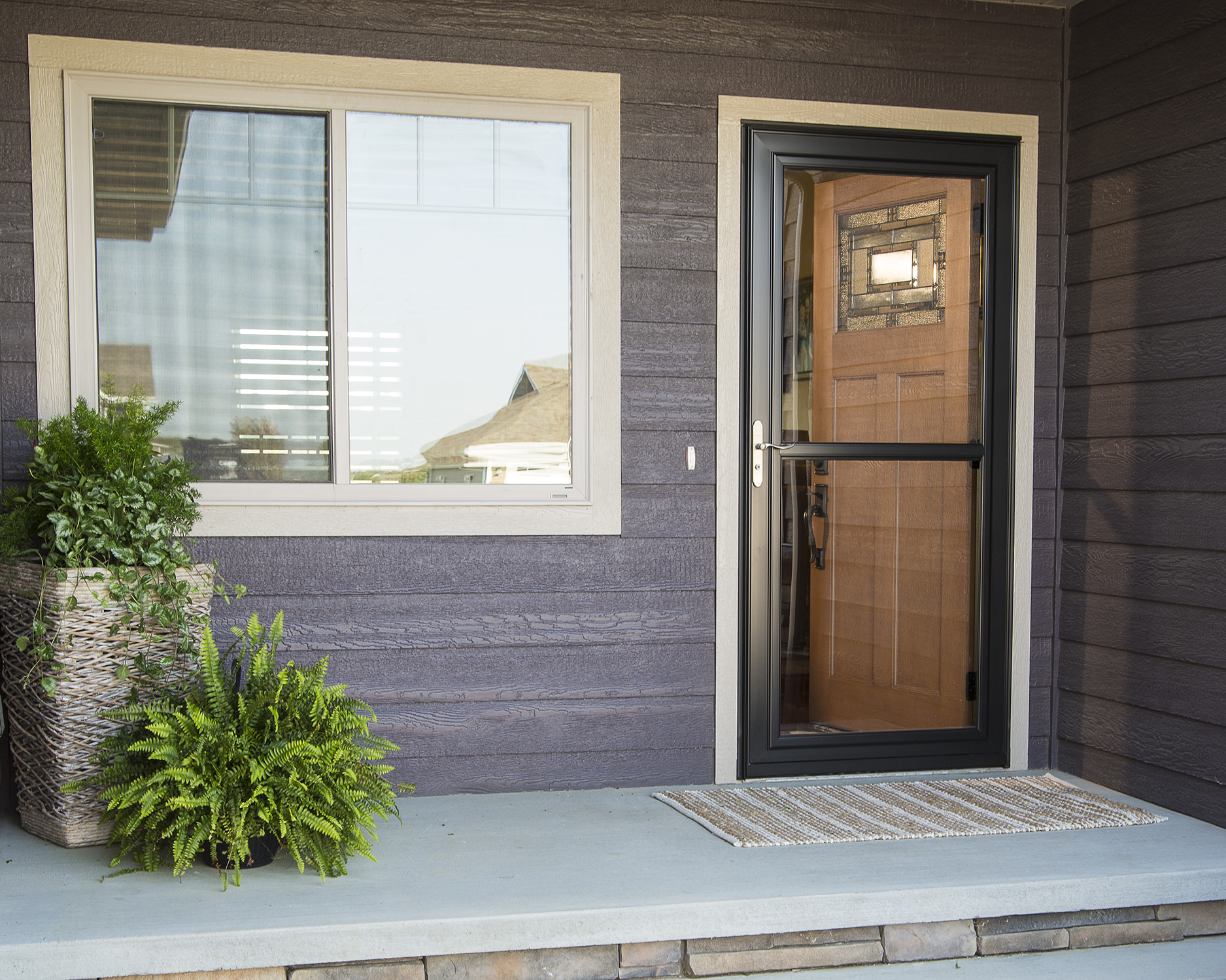 Window World Ventilating Storm Door