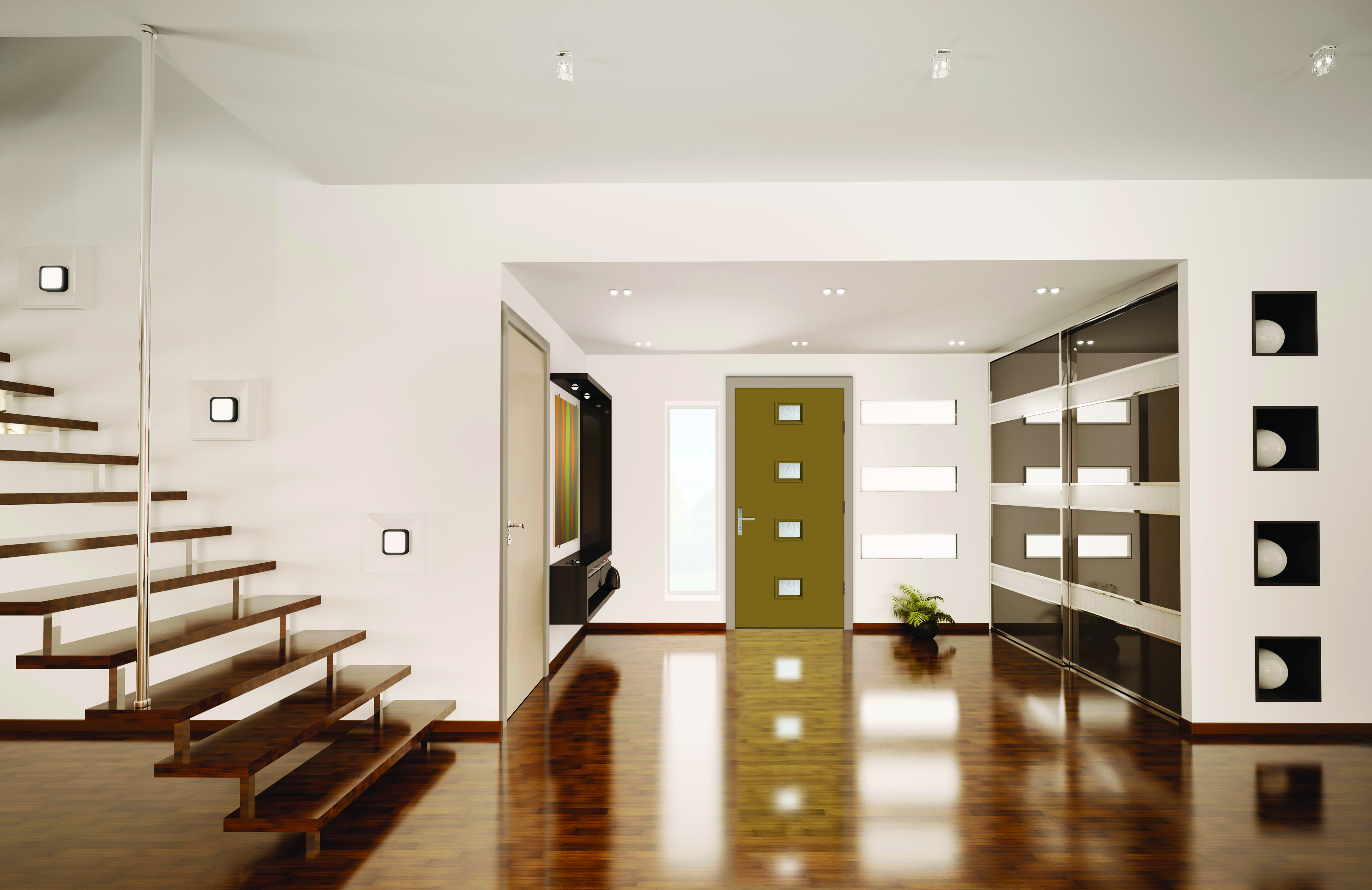 Window World Modern Entry Door