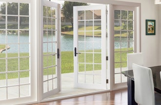 Window World 8500 Aluminum French Patio Door