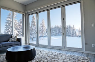 Window World Wood-Clad Bi-Fold Patio Doors