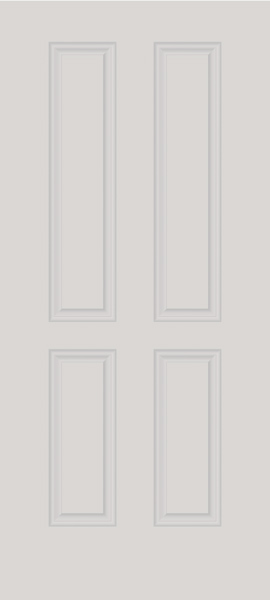 Doors without Glass - 4 Panel