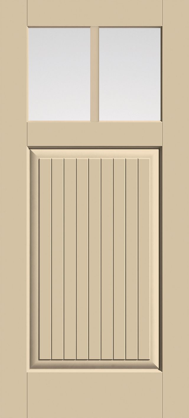 Craftsman 1-Panel Plank 2-Lite