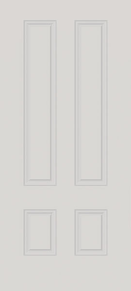 Doors without Glass - 4 Panel 3/4