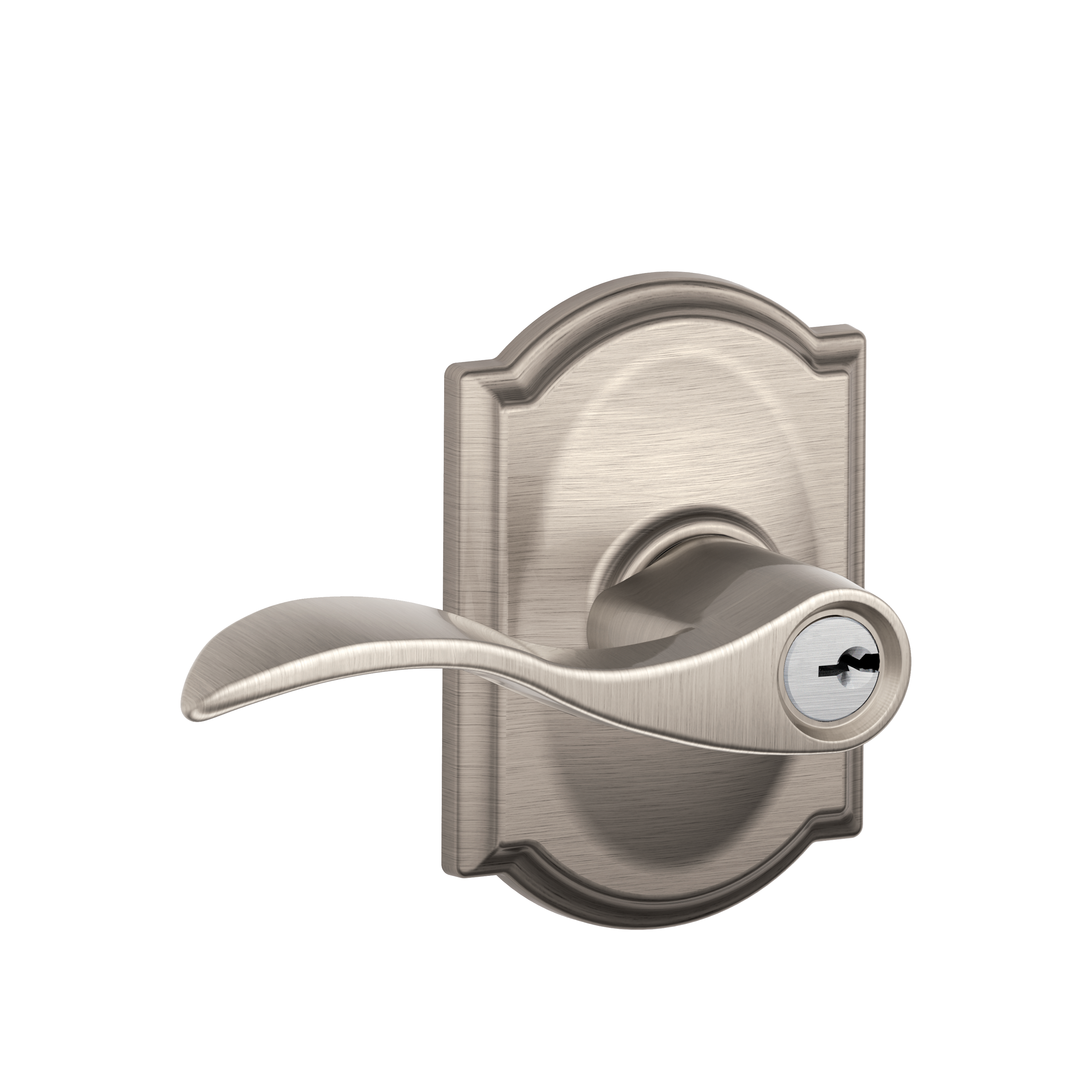 Schlage® Hardware - Accent Lever, Camelot Trim