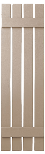 Shutter Styles - 4-Board Open