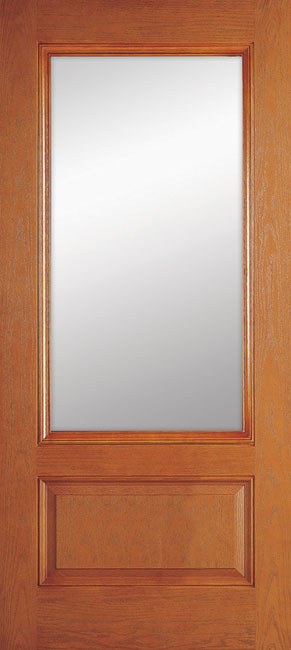 Doors with Glass - 1 Panel 3/4 Lite