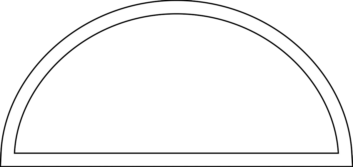 Shape Options - Half Round