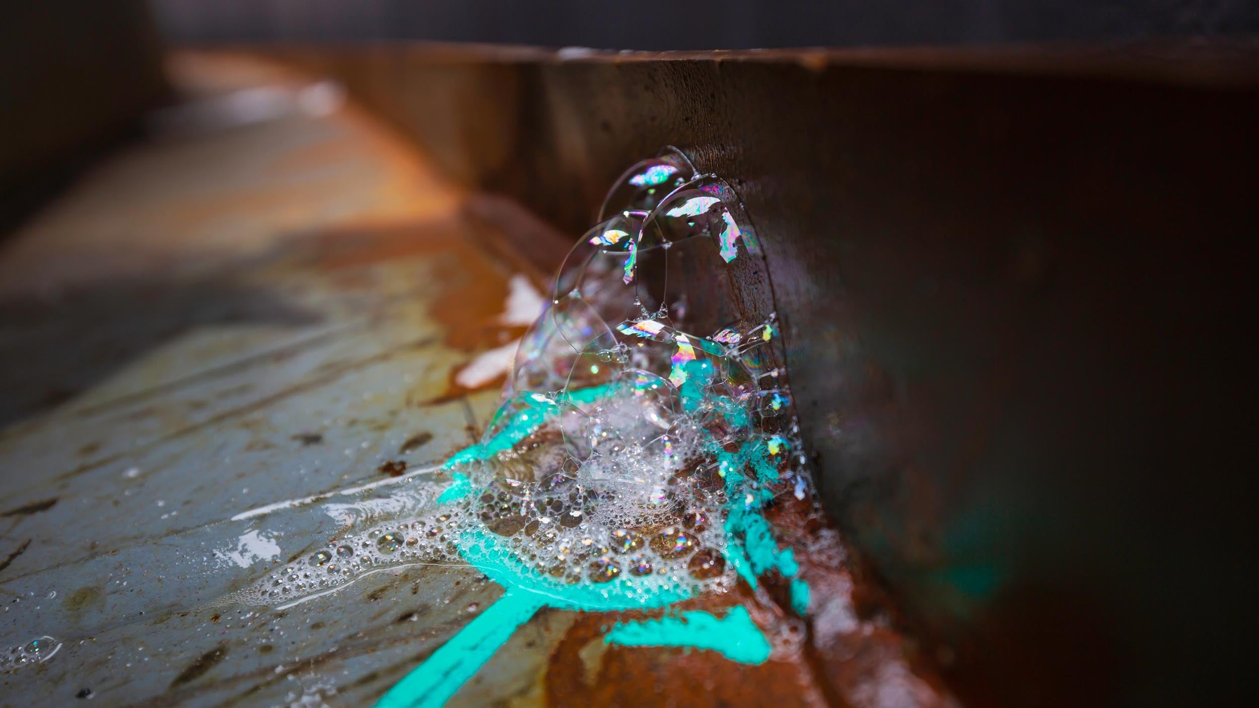 Soapy Bubble Testing Data Sheet