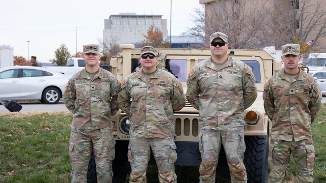 four soldiers