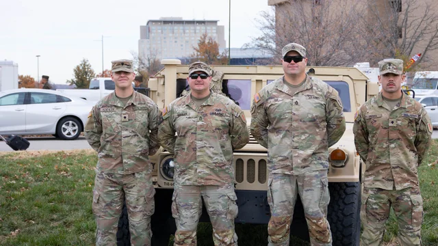 four soldiers