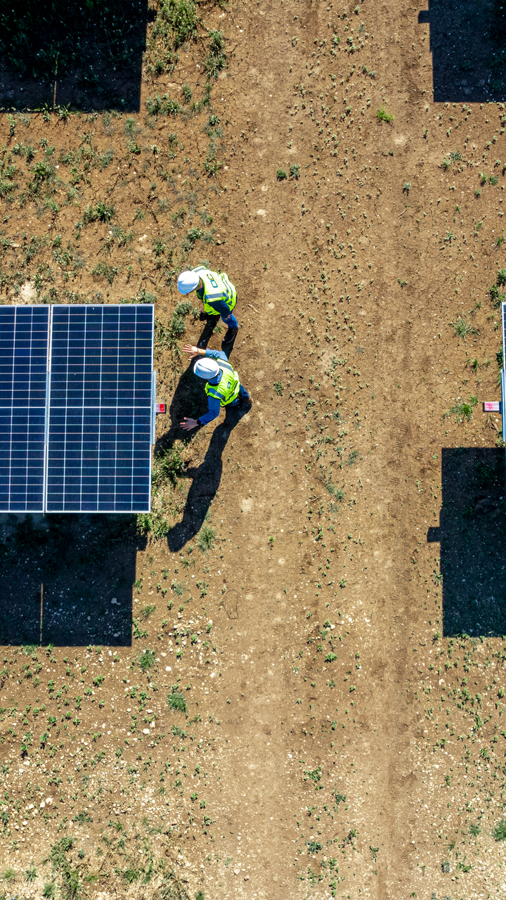 BV finance employees during the vesting ceremony