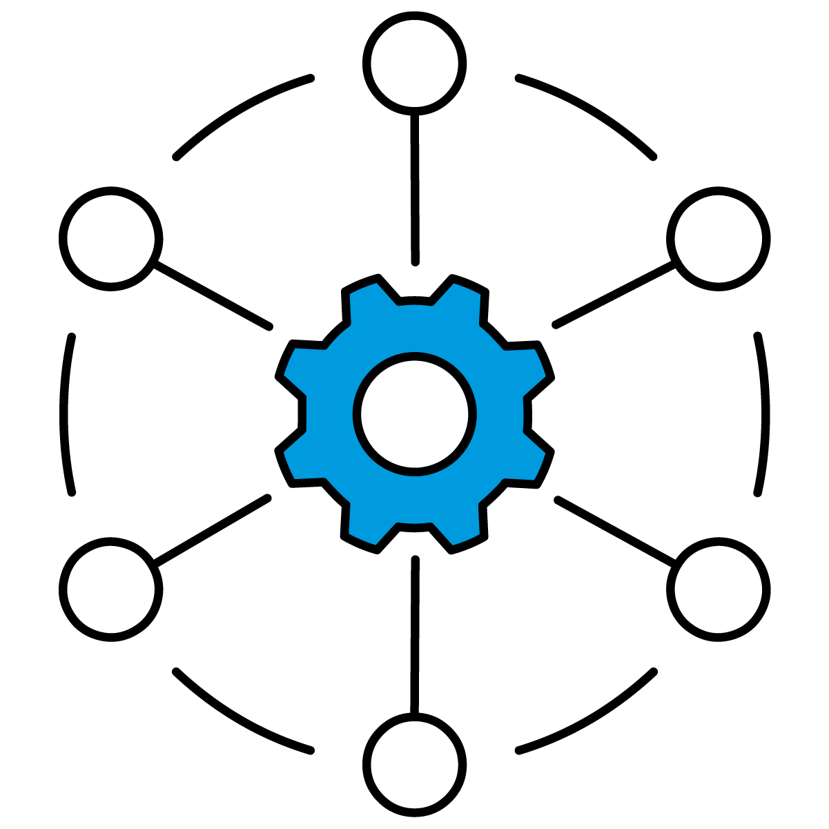 Distributed Resources Icon