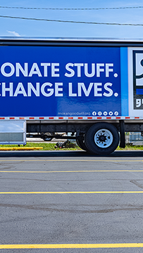 Goodwill's Mobile Donation Truck