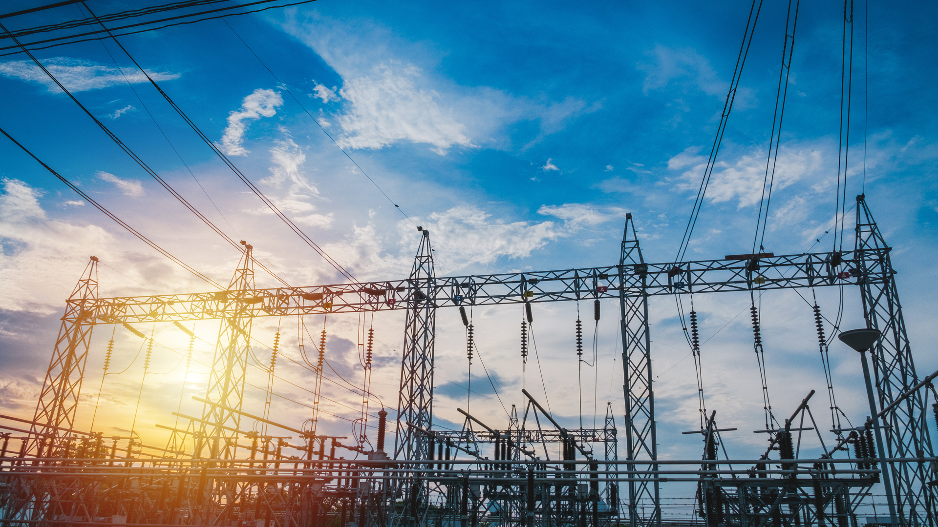 Substation at Sunrise